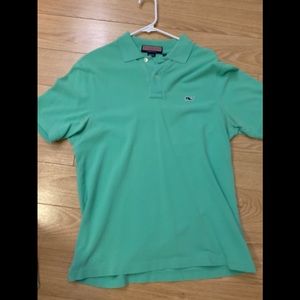 Teal Vineyard Vines Polo Shirt